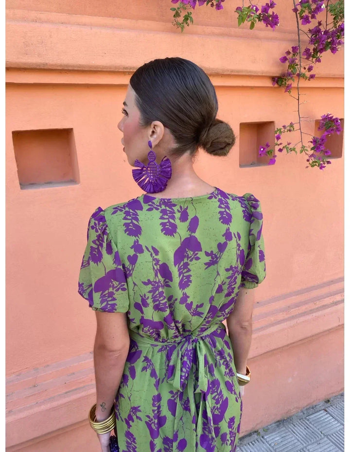 Lucinda | V Neck Dress