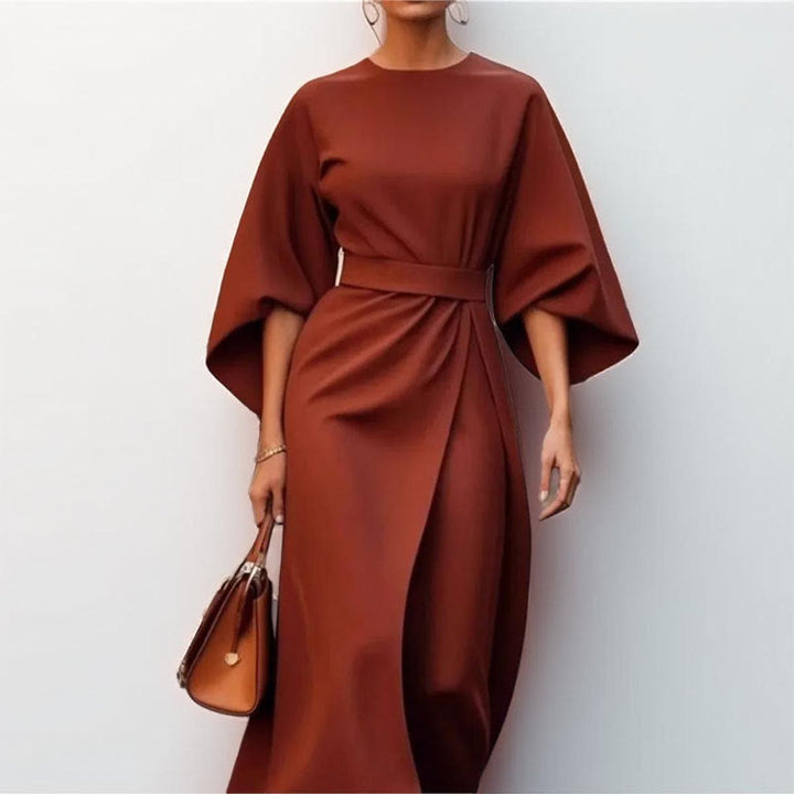 Camille | Long Dress with Kimono Sleeves
