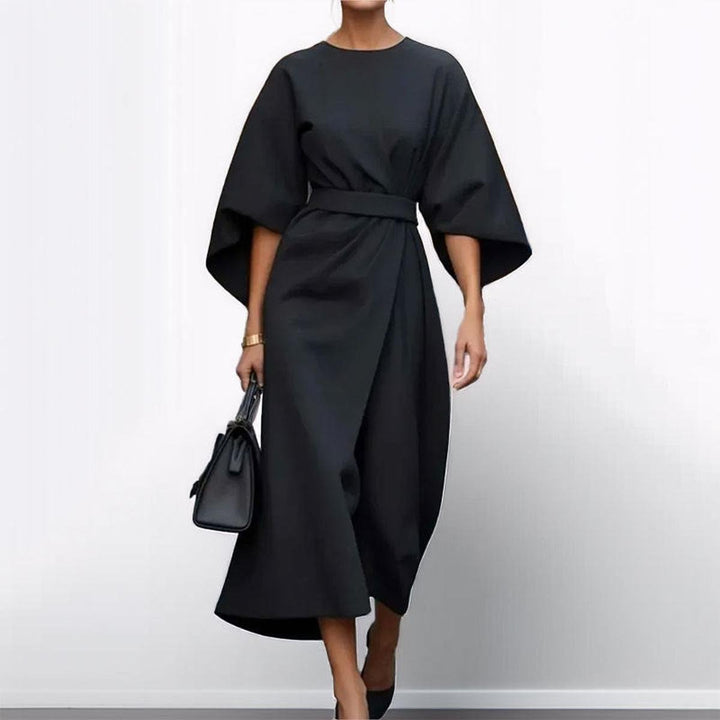 Camille | Long Dress with Kimono Sleeves